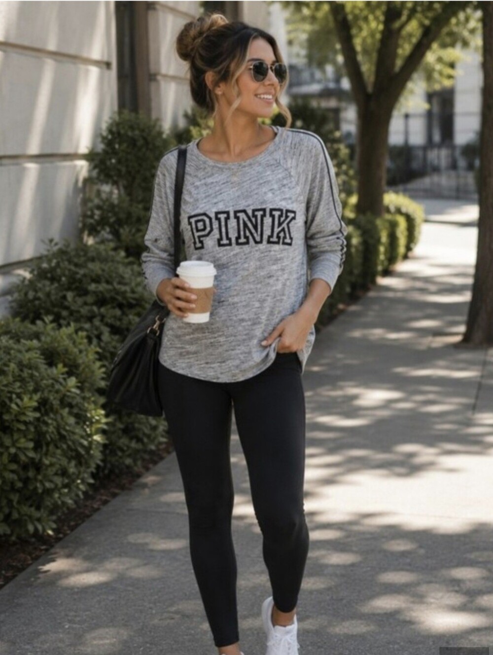 Victoria Secret PINK Womens Long Sleeve Tee